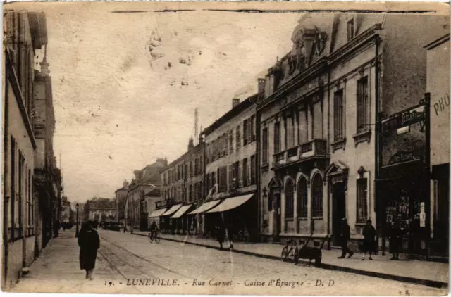 CPA LUNEVILLE Rue Carnot MEURTHE and MOSELLE (101993)