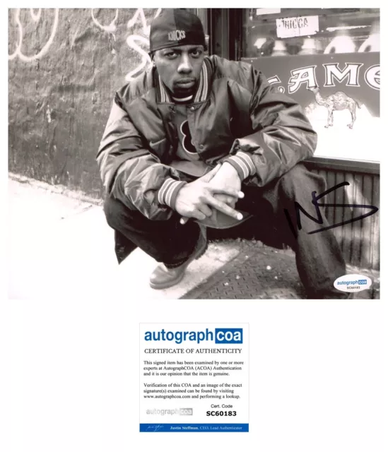 Inspectah Deck ‘Wu Tang Clan’ Rapper Signed 8x10 Photo ACOA Wu-Tang INS