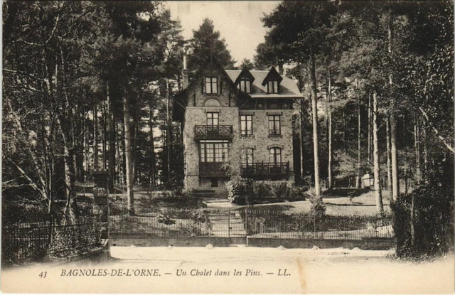 CPA BAGNOLES-de-l'ORNE-A Chalet in Pins (29891)
