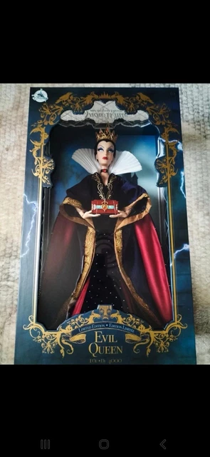 DISNEY EVIL QUEEN Snow White Limited Edition 4000 Doll 2017 198 32 disney-evil-queen-snow-white-limited-edition-4000-doll-2017-198-32