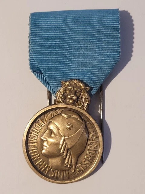 1157746] France, Education Physique, République Française, Medal, Excellent Qu | UK