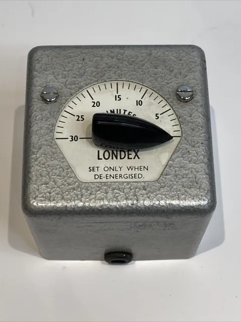 Temporizador vintage LONDEX EPY 200/250V 50AC usado