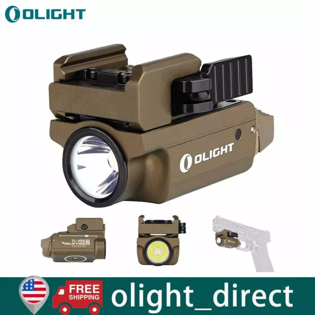 OLIGHT PL-MINI  2 Valkyrie 600 Lumens LED Rechargeable Tactical Light Desert Tan