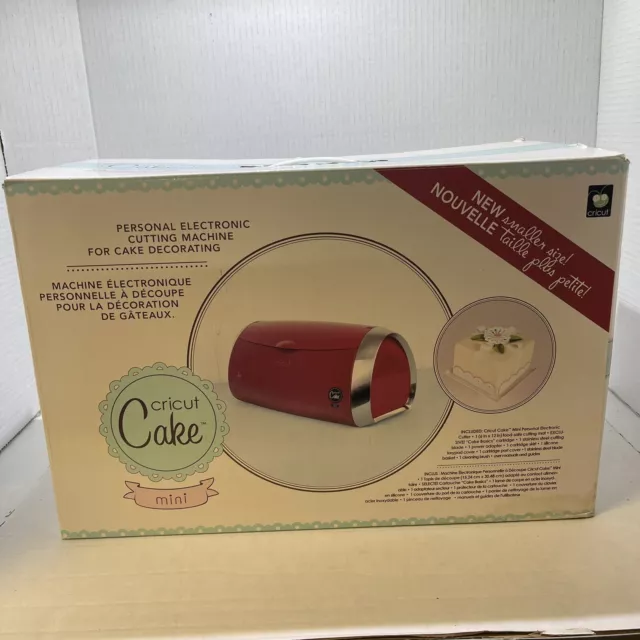 Cricut Cake Mini Electronic Cutter Machine Decorator CCM001 with accessories
