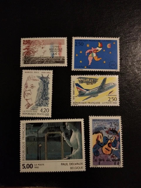 Timbre France N°2781 Variété De Couleur – Neuf Sans Charnière (**) De 1992