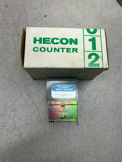 New In Box Hecon Counter G0-401-109-1