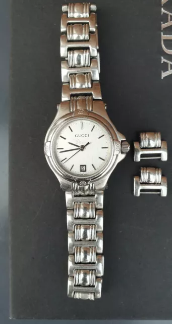 Gucci chrome watch on sale