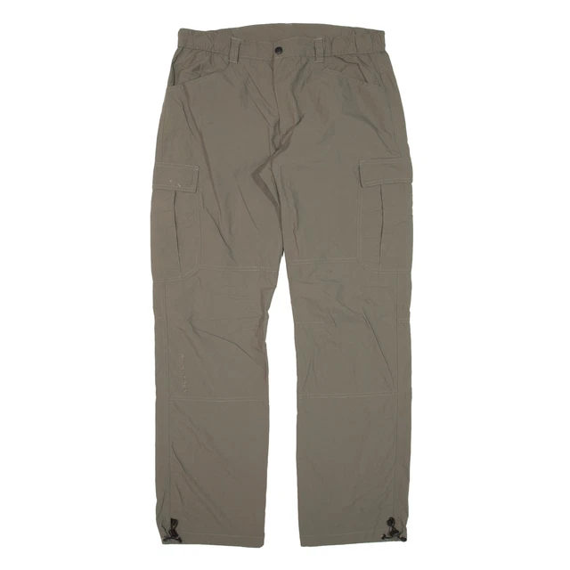 TREVOLUTION Pantaloni Cargo Verdi Rilassati Donna Diritti W32 L30