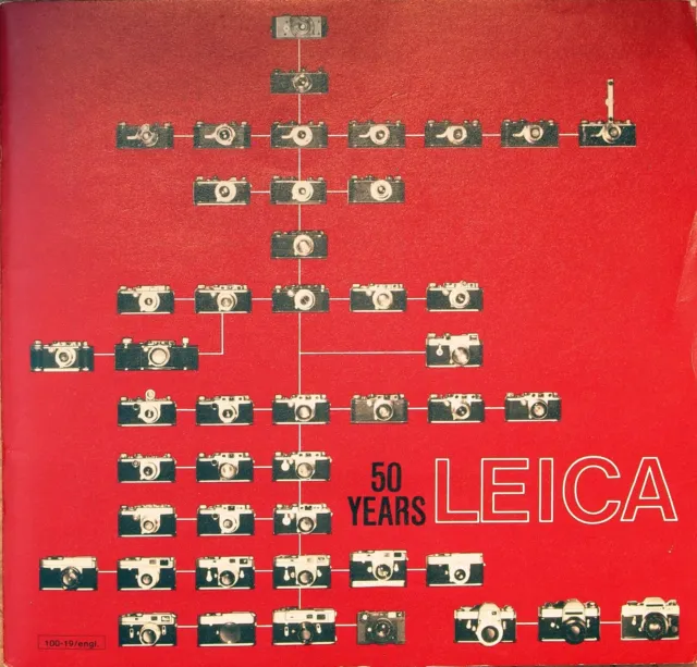 1975 LEITZ Booklet: 50 Years LEICA, A Brief Leica Chronicle