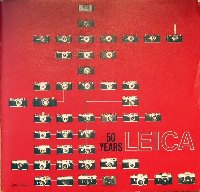 1975 LEITZ Booklet: 50 Years LEICA, A Brief Leica Chronicle