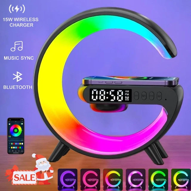 SMART G SHAPE Lamp Bluetooth Speaker Wireless Charger G Lamp ...