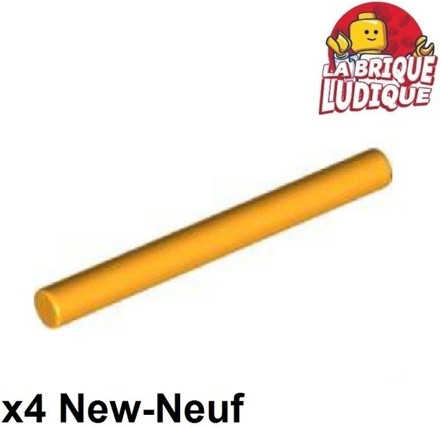 LEGO 4X BAR 4L barre Lightsaber Blade sabre laser lazer orange clair 30374 NEUF EUR 2,29 