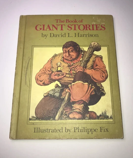 VINTAGE WEEKLY READER The Book of Giant Stories by David L. Harrison