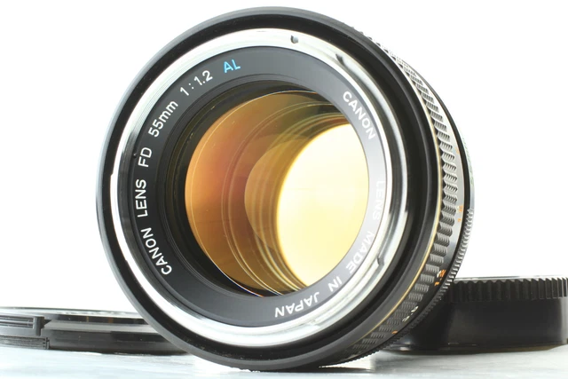 RARE! [MINT] Canon FD 55mm F/1.2 "First Model" Blue AL Aspherical MF Lens JAPAN