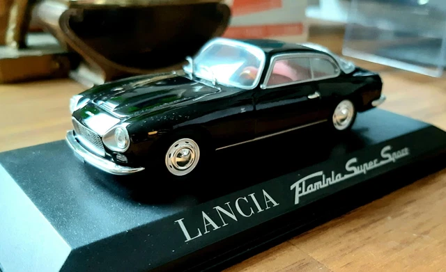 Miniature Solido France – Lancia Flaminia Réf 121, Série Luxe Avec Boîte, Occasion