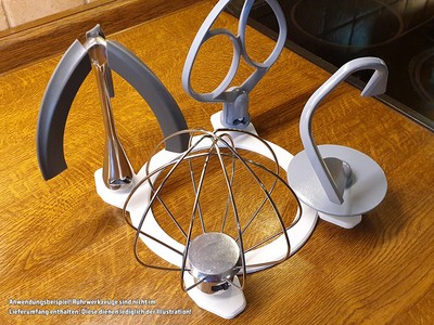 KitchenAid ® compatibili con agitatore roba 4 volte pagine supporto Sotto-Armadietto Montaggio 