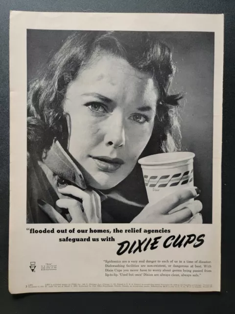 1956 DIXIE CUPS Emily Post Cup Dispenser Kitchen Vintage Photo PRINT AD  1950s $8.99 - PicClick