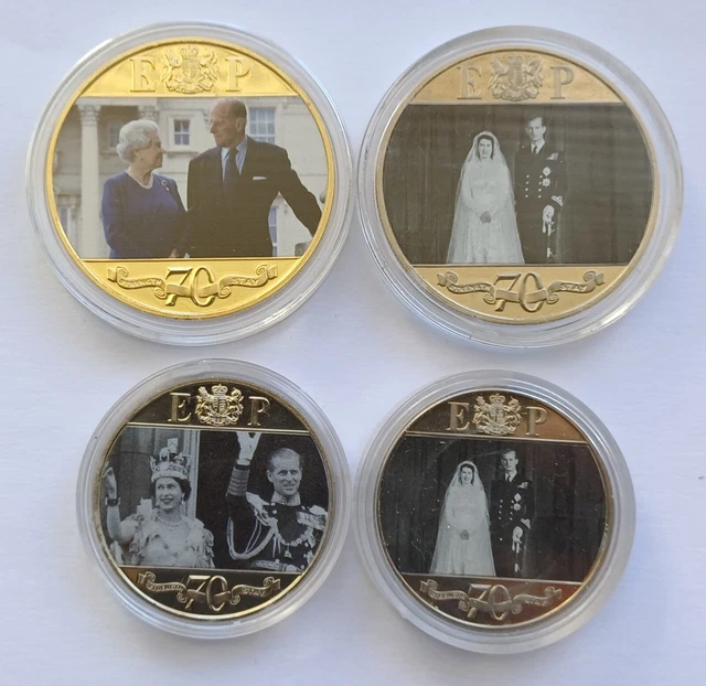QUEEN ELIZABETH II & Prince Philip 70th Platinum Wedding Anniversary(00)