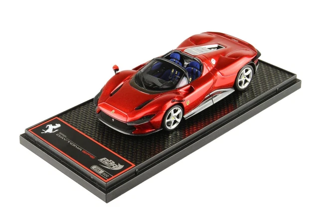 Ferrari Daytona SP3 Open Roof 2022 – 1/43 Looksmart – Bleu Elettrico – Neuve