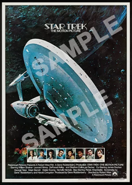 Star Trek The Motion Picture A3 Poster Brand New