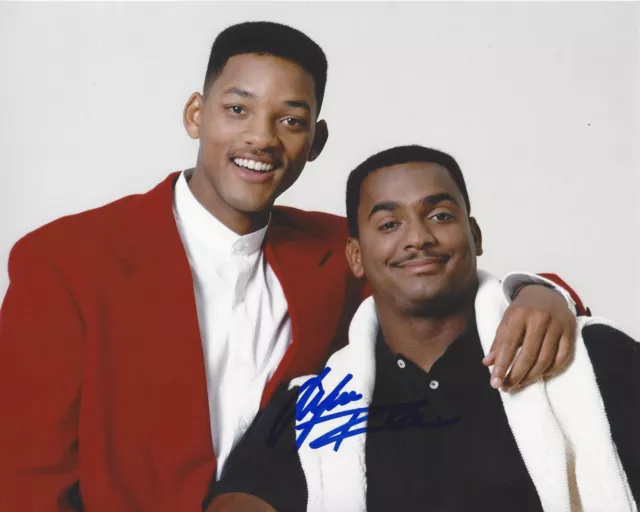 Alfonso Ribeiro Signed The Fresh Prince Of Bel Air Carlton 8X10 Photo Coa Actor