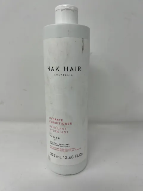 Acondicionador de cabello vegano NAK hidrato nuevo 12,68 oz - hecho en Australia
