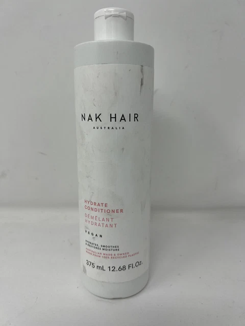 Acondicionador de cabello vegano NAK hidrato nuevo 12,68 oz - hecho en Australia