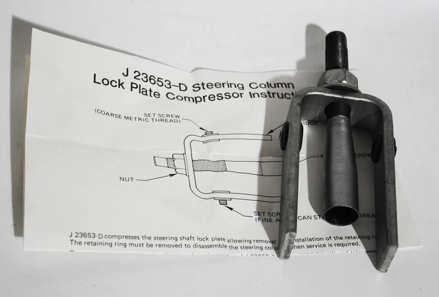 OPEL GM SPX Kent Moore Spezialwerkzeug J-23653 Lock Plate Compressor ...