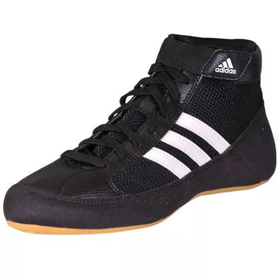 Adidas Havoc Wrestling Boots Adult Kids Black Boxing Boots Gym Training Shoes 2