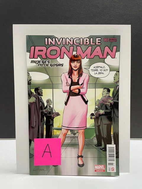 Invincible Iron Man #7 Var Editorial Televisa Mexico 1st App Riri Williams VF+