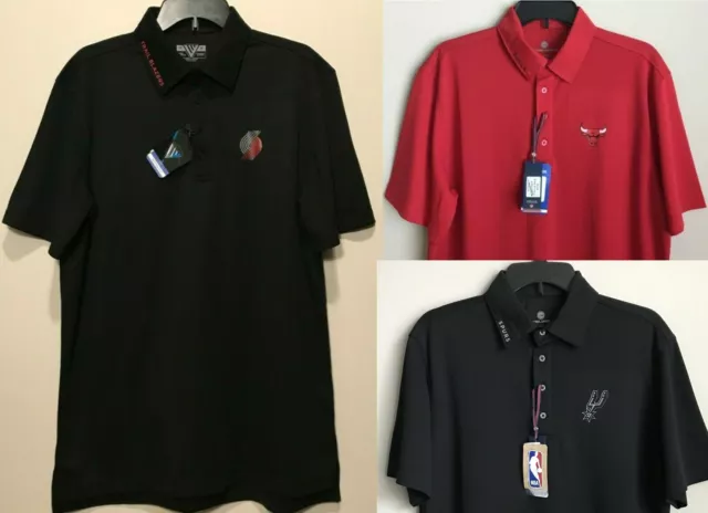 New NBA Men’s Polo Dress Shirt Diff Teams and Sizes Basketball Shirt -Choose One