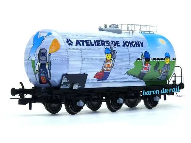 Wagon Citerne RIVAROSSI HR6638 - Fuerza Naranja / Wascosa - Ep VI - HO 1/87 - Neuf