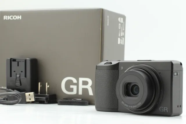 275shot!! [Top MINT In Box] RICOH  GR III GRIII Digital camera Black From JAPAN