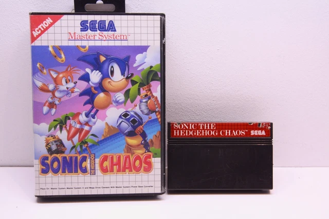 SONIC THE HEDGEHOG Chaos - Jeu Sega Master System PAL EUR 15,00 ...