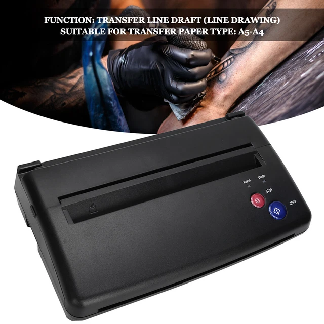 Nuova Macchina Trasferimento Stencil Tatuaggio Stampante Disegno Stencil Termico Fotocopiatrice Nuova Macchina Trasferimento Stencil Tatuaggio Stampante Disegno Stencil Termico Fotocopiatrice