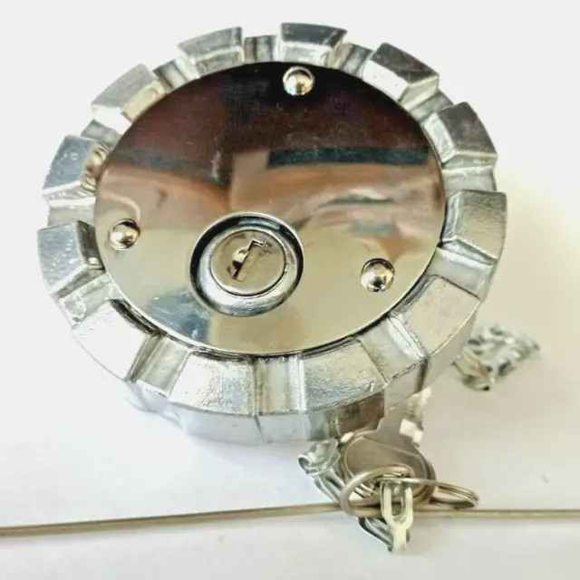 A03-15682-6 Aluminum Fuel Cap 3.37" 8 NPSL Locking Diesel Female Vented Replac