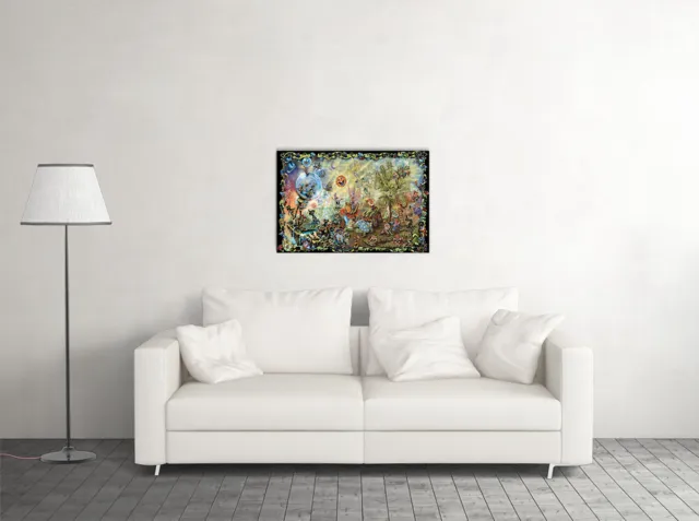 Psychedelic Trippy Fantastic Nature Landscape Wall Art Home - POSTER 20"x30" 2