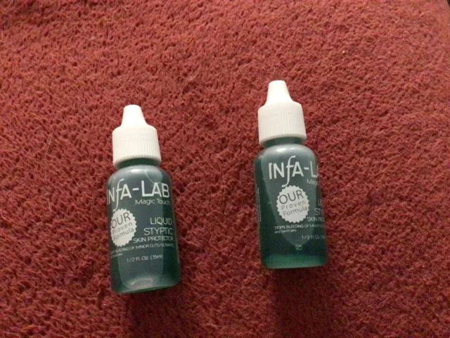 Infa-Lab MAGIC TOUCH Liquid Styptic Nails Stop Bleeding Skin Protector InfaLab 2