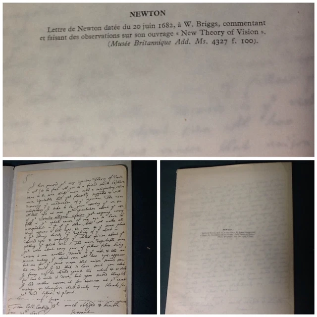 ANASTATICA! LETTRE DE NEWTON DATÈE DU 20 JUIN 1682 NEW THEORY OF — free download