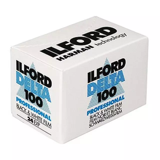 Ilford Delta 100 Professional 135-24 exp. Black and White 35mm Film 3