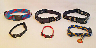 Misc. USED Dog/Cat Collars-Reflective Paws-Tuff w/Odie Charm-Sport it-You Choose