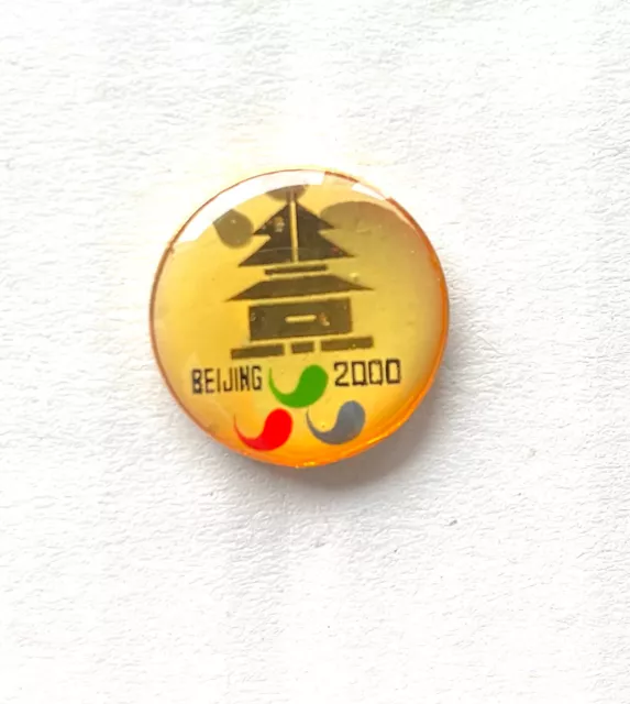 Rare Olympic Games candidate bid city pin Beijing 2000 – Sydney was the winner