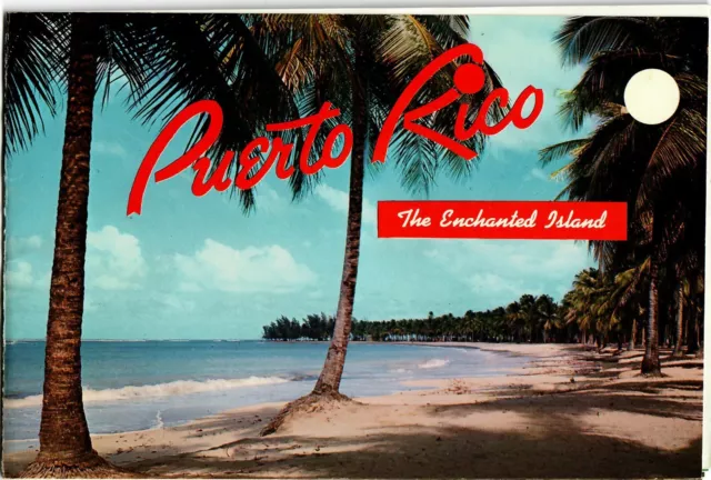 Vintage 1960s Puerto Rico Souvenir Guide Booklet Airport Hotels Restaurants