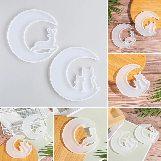 Un cadeau Colle de cristal Moule de coulée Moule en silicone Résine époxy