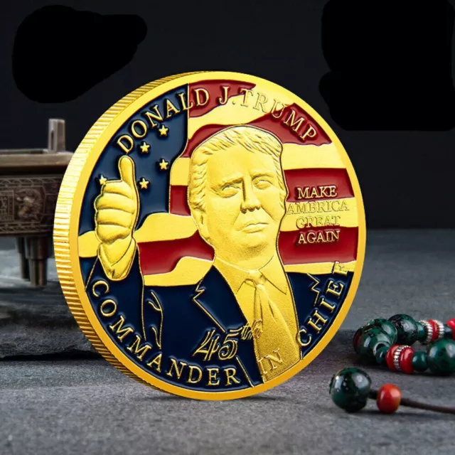 Great EAGLE Donald Trump Coin  Gift US Challenge President US SELLER
