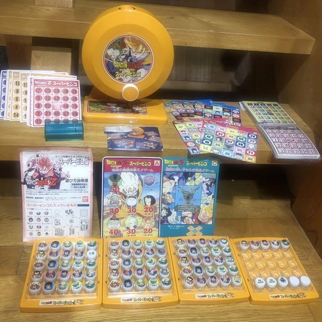 VINTAGE DRAGON BALL Z Bingo games 20 years ago Rare 180.00 PicClick