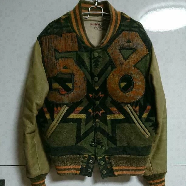 KAPITAL Country NAVAJO Men's soft leather jacket M size Vintage Rare Japan