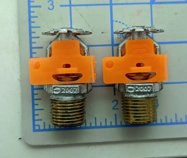 Tyco Pendant Fire Sprinkler TYCO 2007, 3/4", Standard, NEW