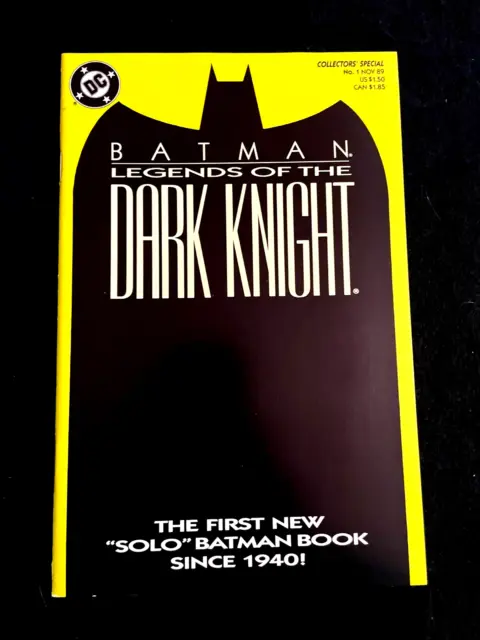 Batman Legends of the Dark Knight #1 1989 - VERY HIGH GRADE