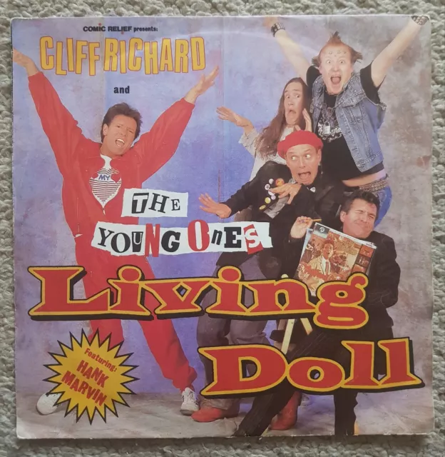 Cliff Richard And The Young Ones  Living Doll 7" Vinyl Vg Condition